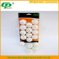 golf accessorie,white hollow plastice golf ball